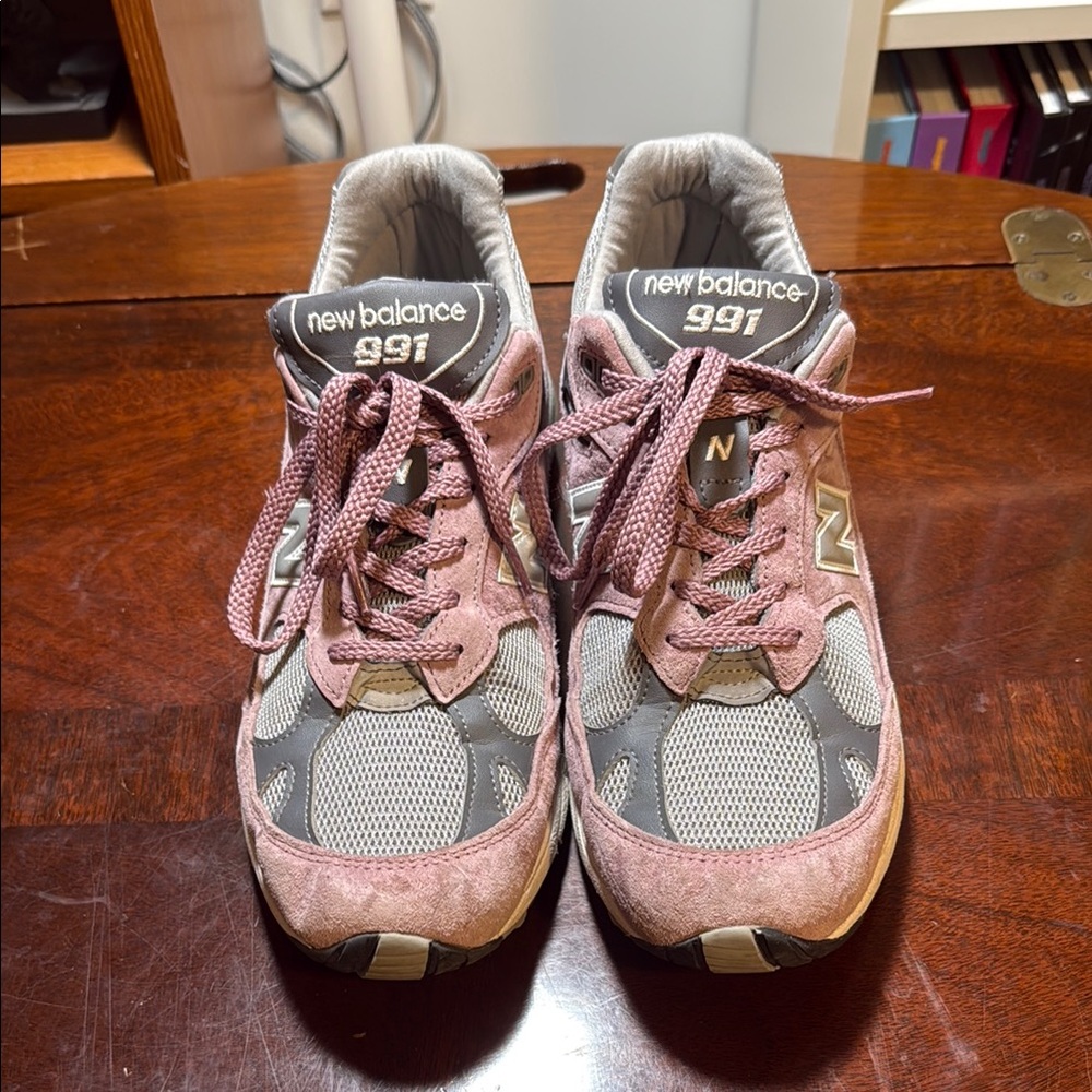 New Balance Made in England 991 “Wistful Mauve” Lifestyle Sneakers, US Men’s 10